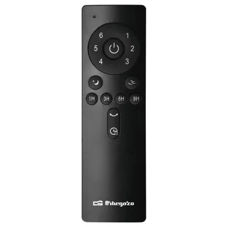 Orbegozo WF 5045 Ventilador de Pared DC 45cm, 18 Aspas, 6 Velocidades, 85W, Modos Normal/Sleep/Nature, Temporizador, Control Remoto